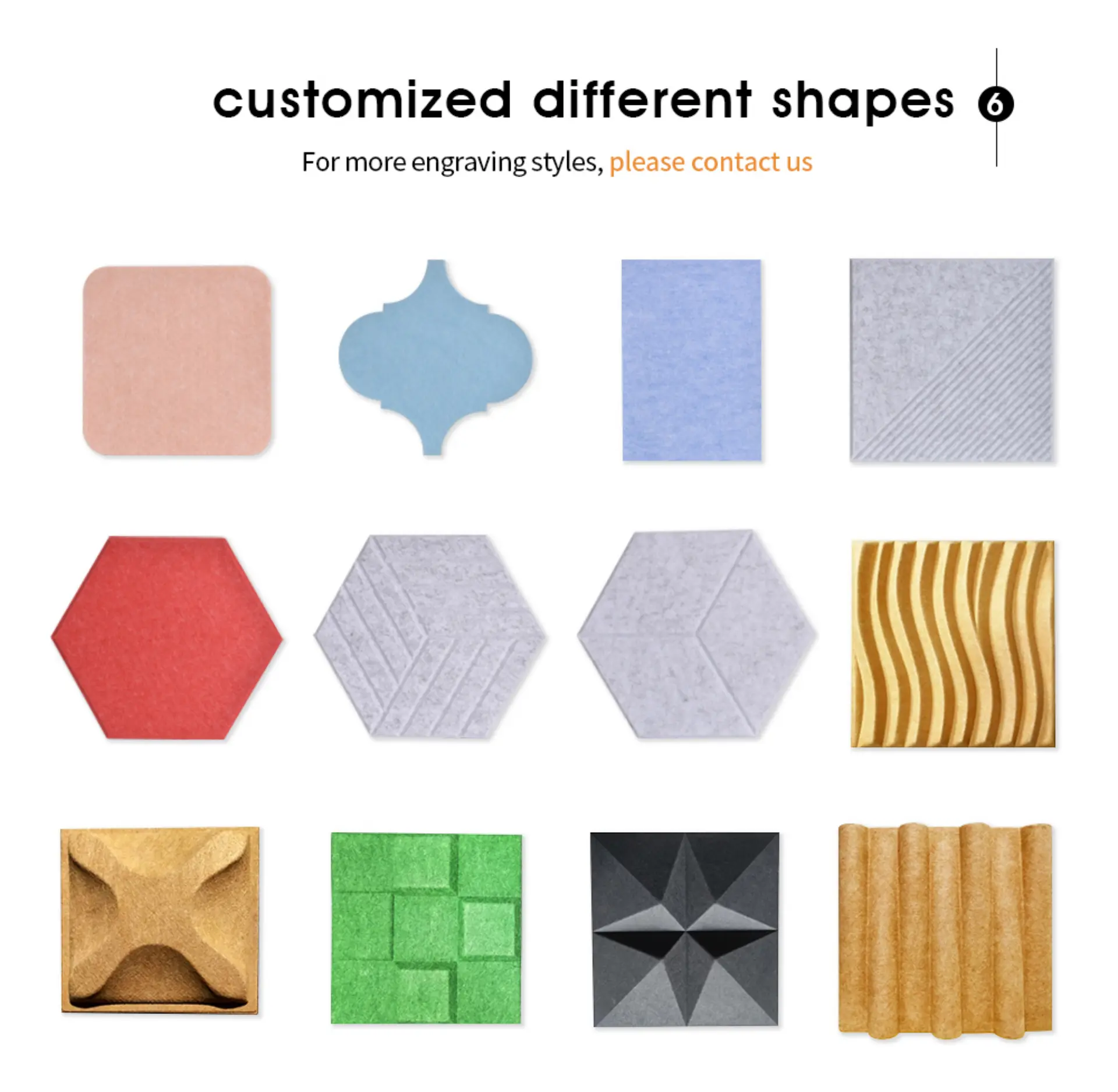 73D acoustic panel 73D acoustic panel